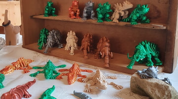 3D-Druck Tierfiguren