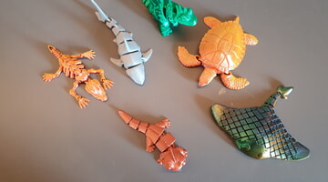 3D-Druck Tierfiguren