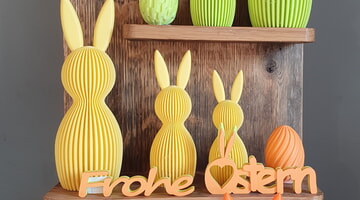 3D-Druck Hasen "Sabre Design"