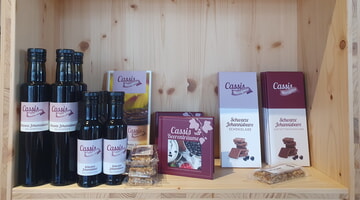 Leckere Cassis-Produkte aus der Region
